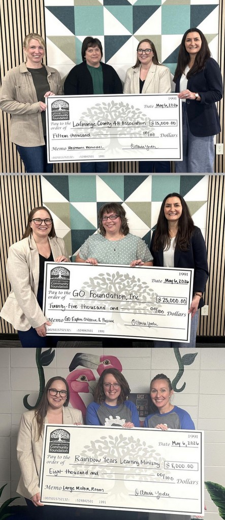LaGrange Co. Foundation Awards $48,000 In Impact Grants